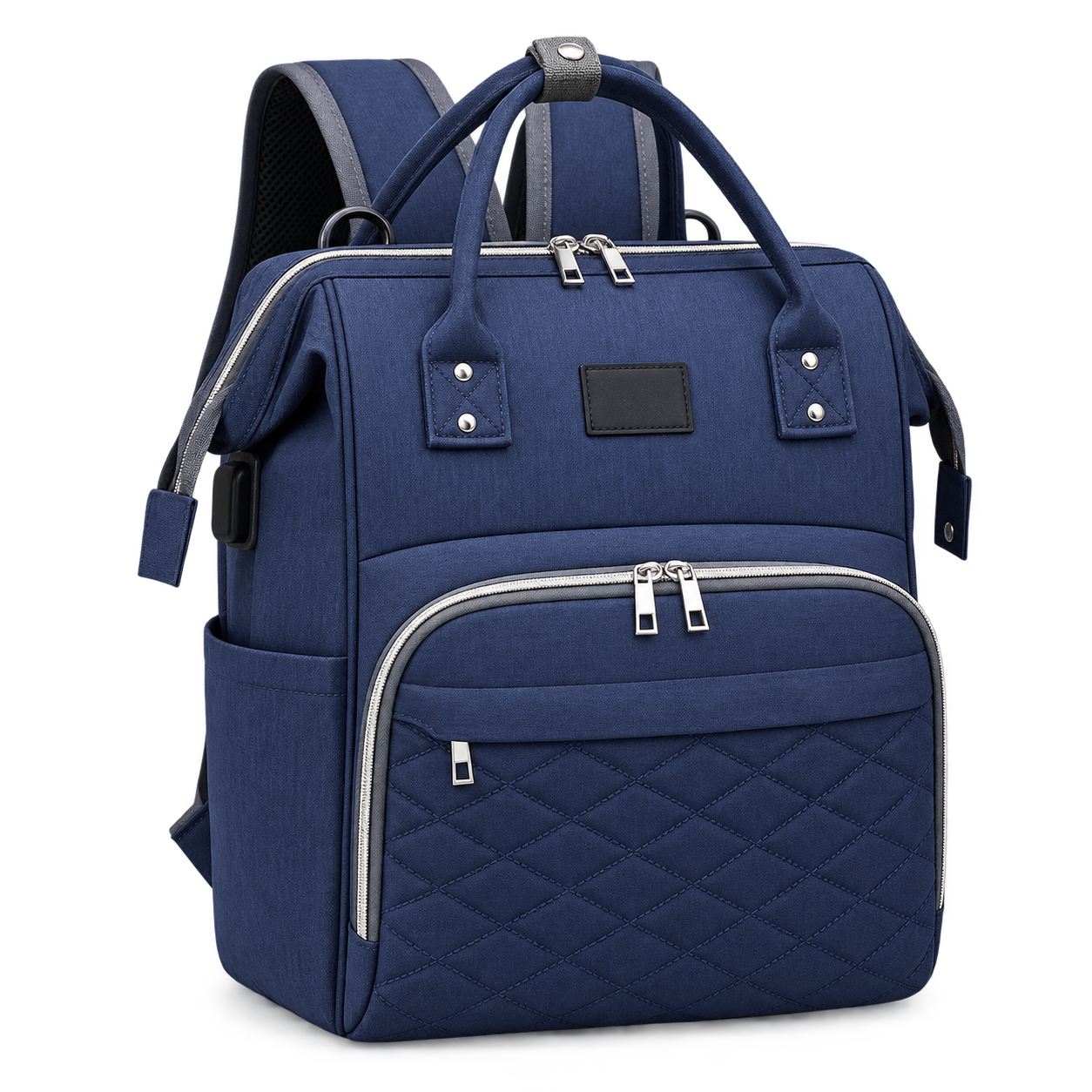 L'Essentiel, sac à langer compact Vadrouille, coloris marine