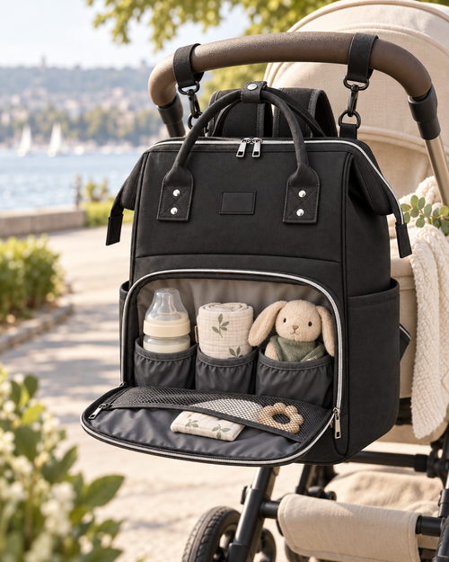 L'Essentiel, sac à langer compact Vadrouille, vue 2