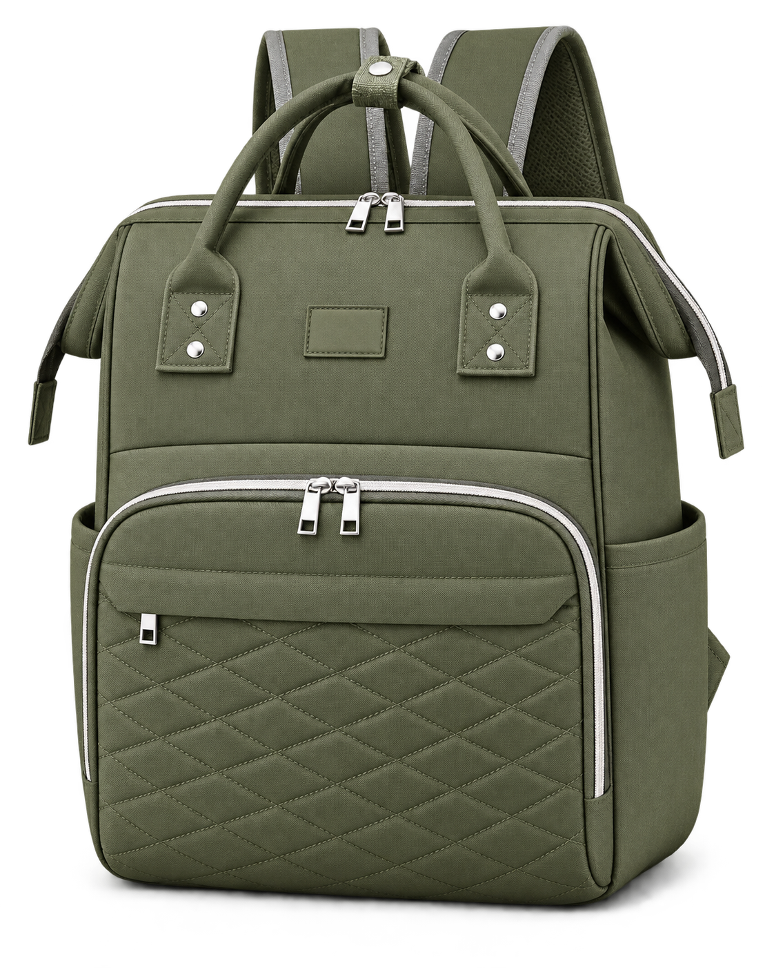 L'Essentiel, sac à langer compact Vadrouille, coloris vert