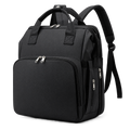 Le Signature, sac à langer avec matelas à langer intégré Vadrouille, coloris noir