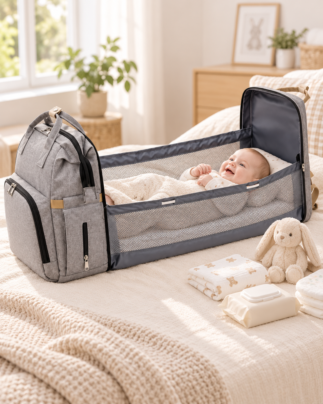 Le Signature, sac à langer avec matelas à langer intégré Vadrouille, vue 3